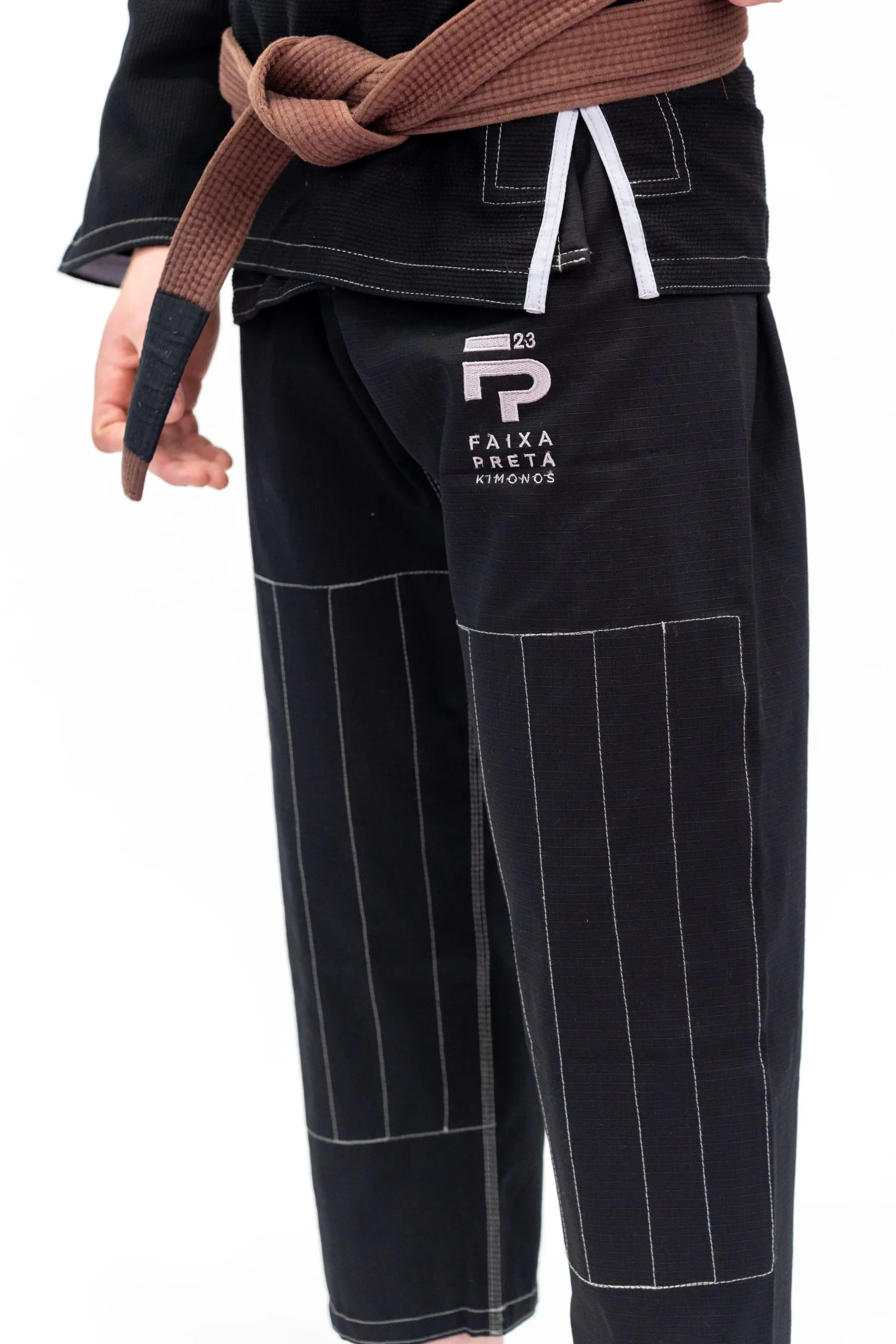FP25 Black Gi - Trousers Detail